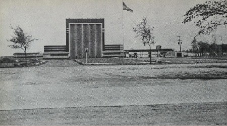 Bel Air Drive-In Theatre - Screen From Back - Photo From Rg (newer photo)